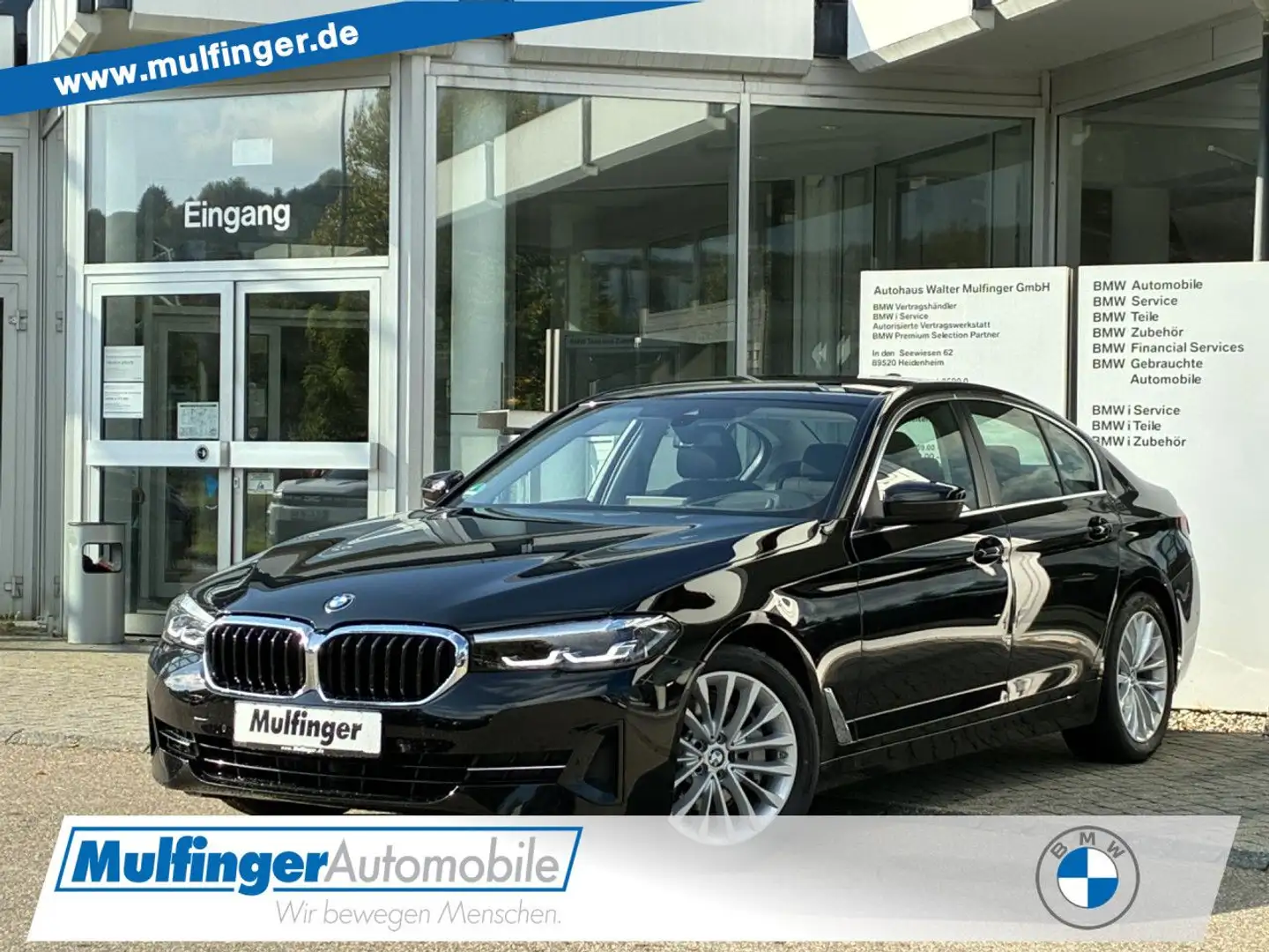 BMW 530 i HUD Kamera DrivAss.Live-Navi Sitzh.Lordose Schwarz - 1