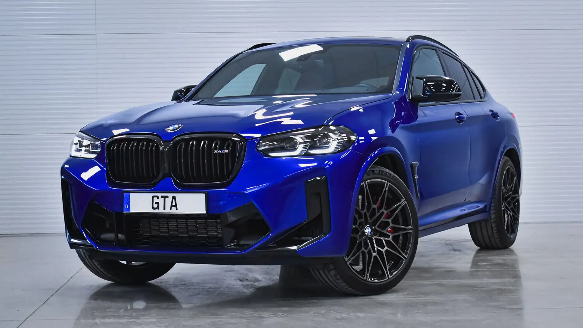 BMW X4 M Competition Sportautomatic plava - 1