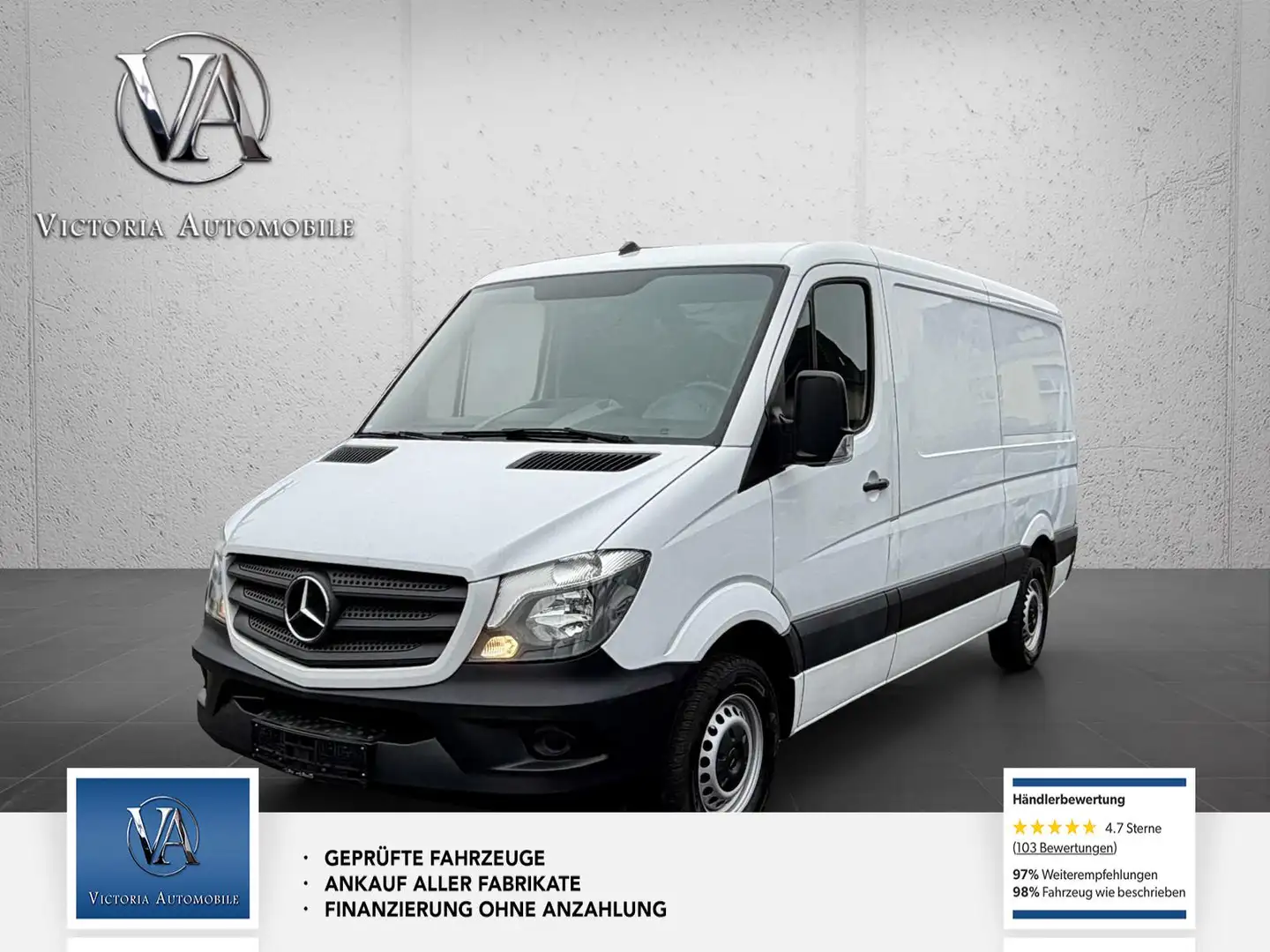 Mercedes-Benz Sprinter II Kasten. 213/214/216 CDI 2 Hand* Scheckheft* Sto Weiß - 1