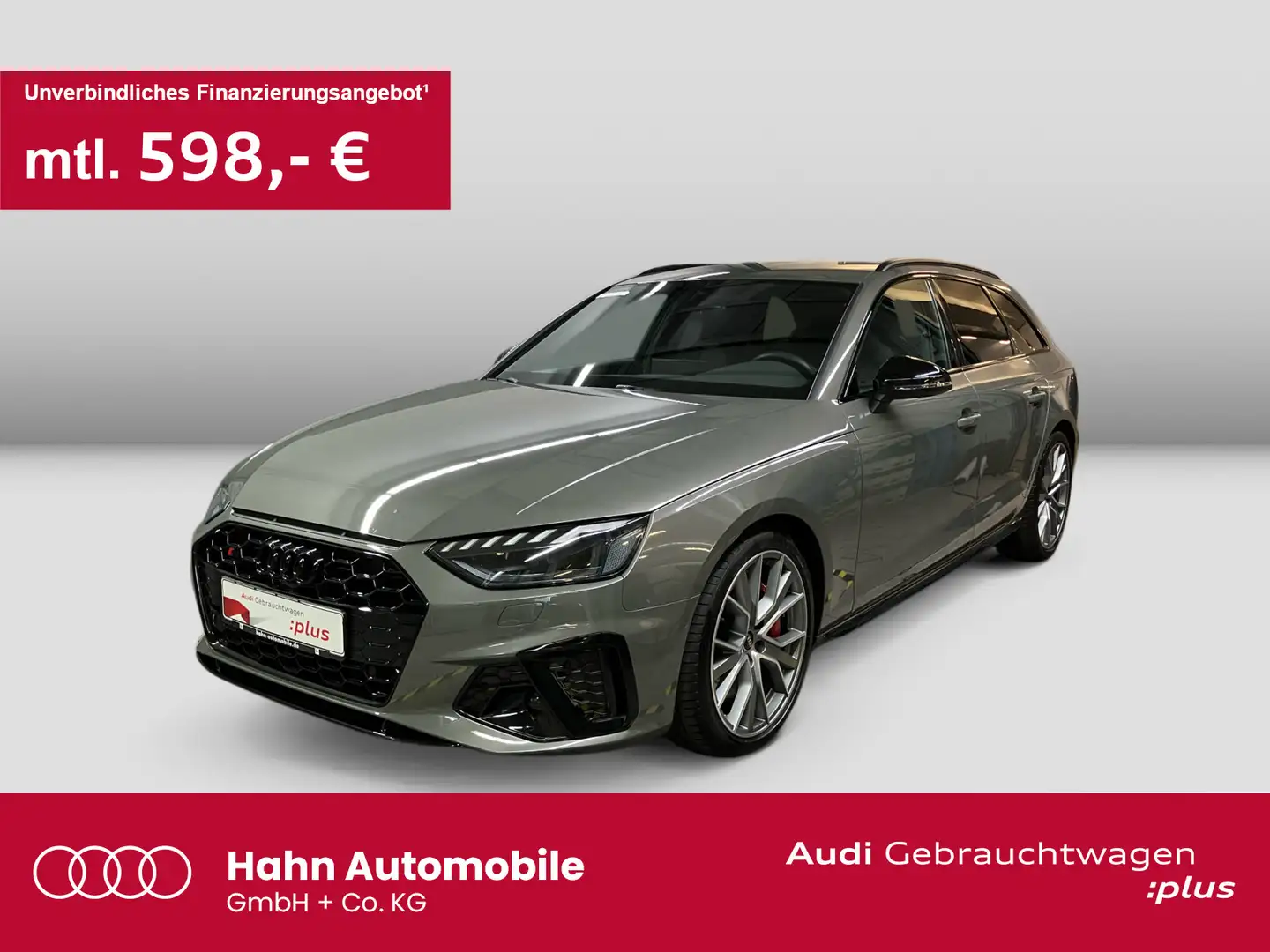 Audi S4 TDI quattro AHK Matrix Virtual CAM 360° Grau - 1