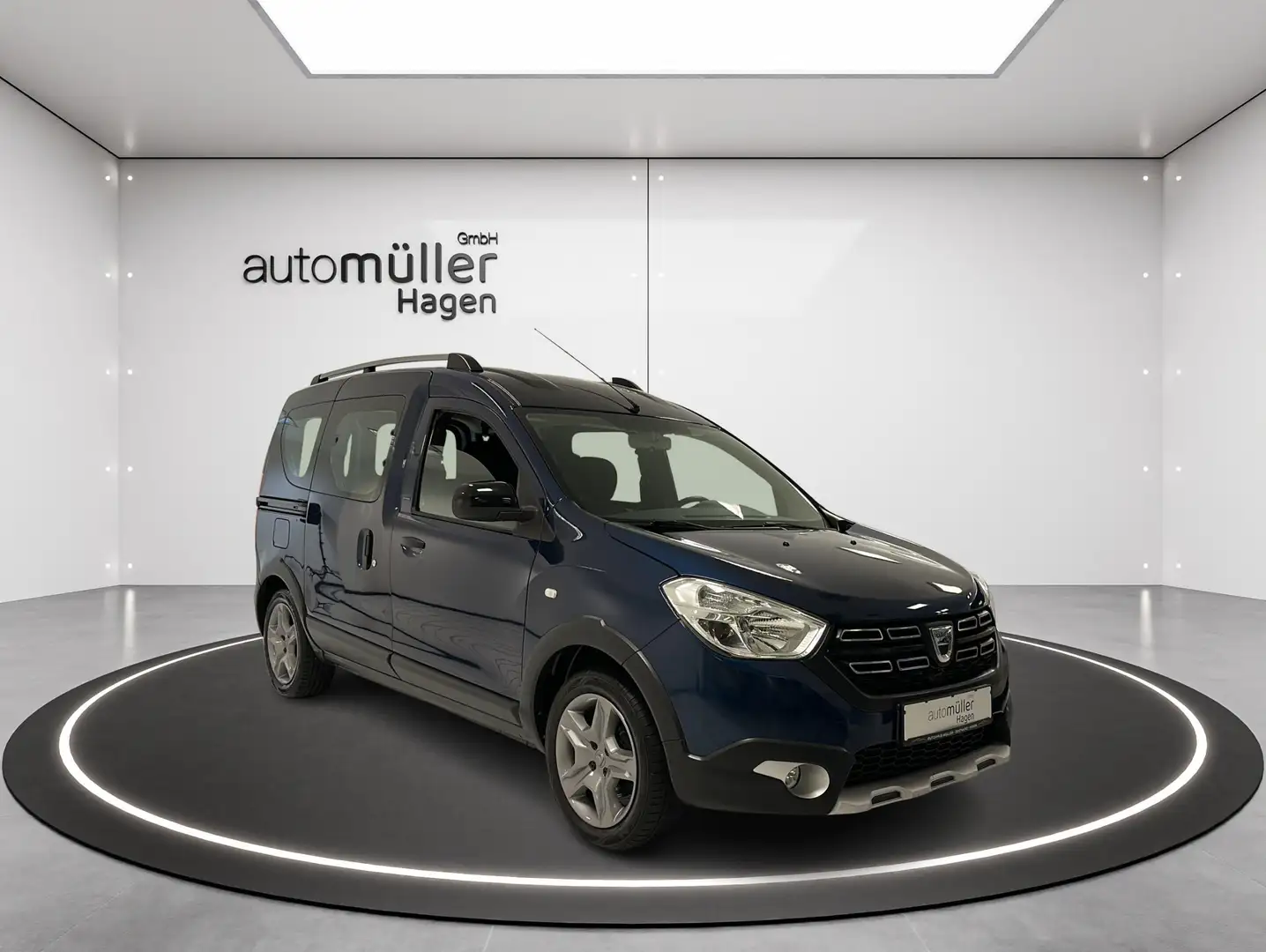 Dacia Dokker 1.2 TCe Stepway Celebration NAVI|KAM|TEMP Bleu - 1