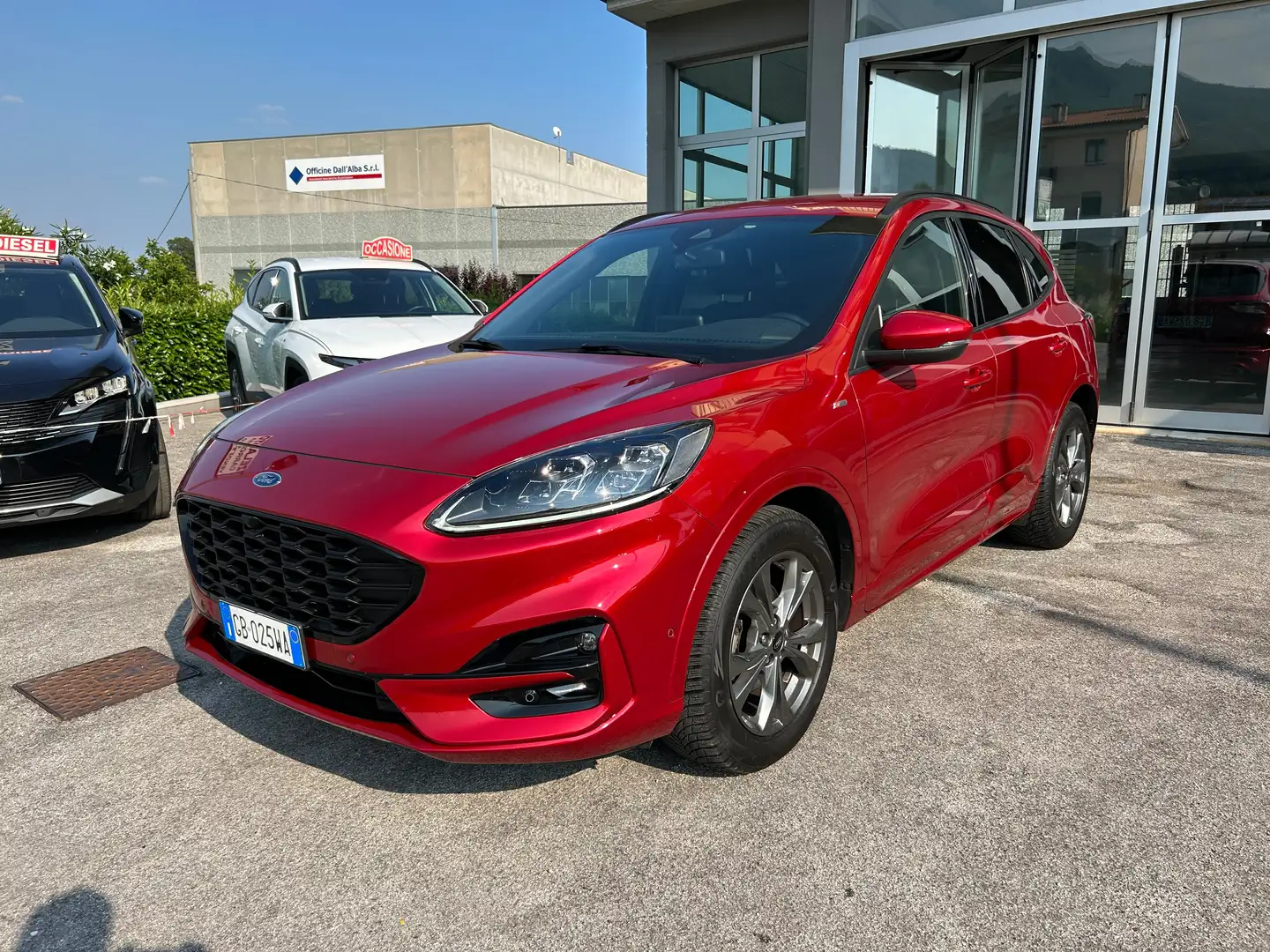 Ford Kuga 2.0 ecoblue mhev ST-Line X 2wd 150cv Rosso - 1