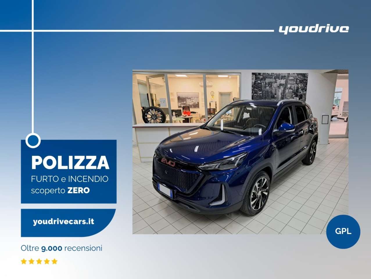 EVO EVO5 1.5 Turbo Bi-fuel GPL KM 8.800