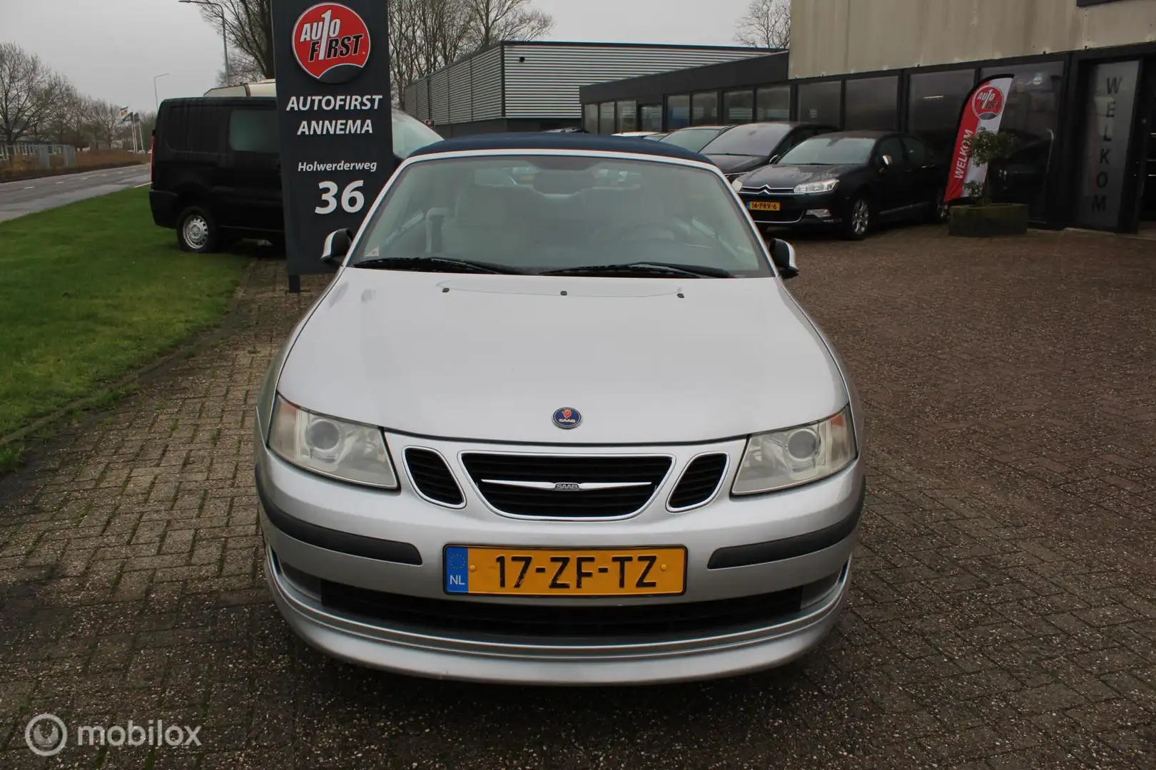 Saab 9-3 Cabrio 2.0T Aero M6 Grau - 2