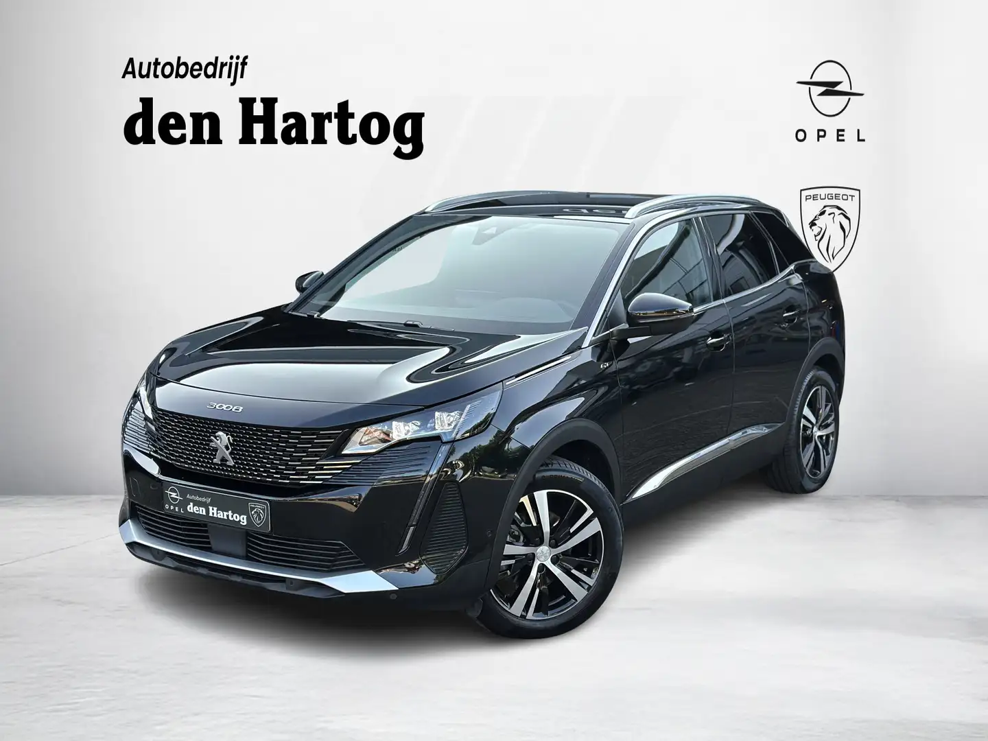 Peugeot 3008 1.2 PureTech GT Automaat Cruise control adaptief/L Zwart - 1