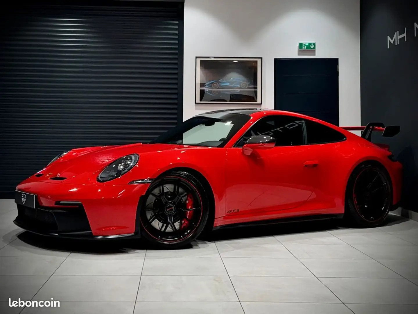 Porsche 992 TYPE 992 GT3 CLUBSPORT 4.0i 510 CH PDK PACK INT CARBONE+TOIT CARBONE+LIFT SYSTÈME+RESER 90I+RÉTROVISEUR CARBONE+PACK SPOR Rouge - 1