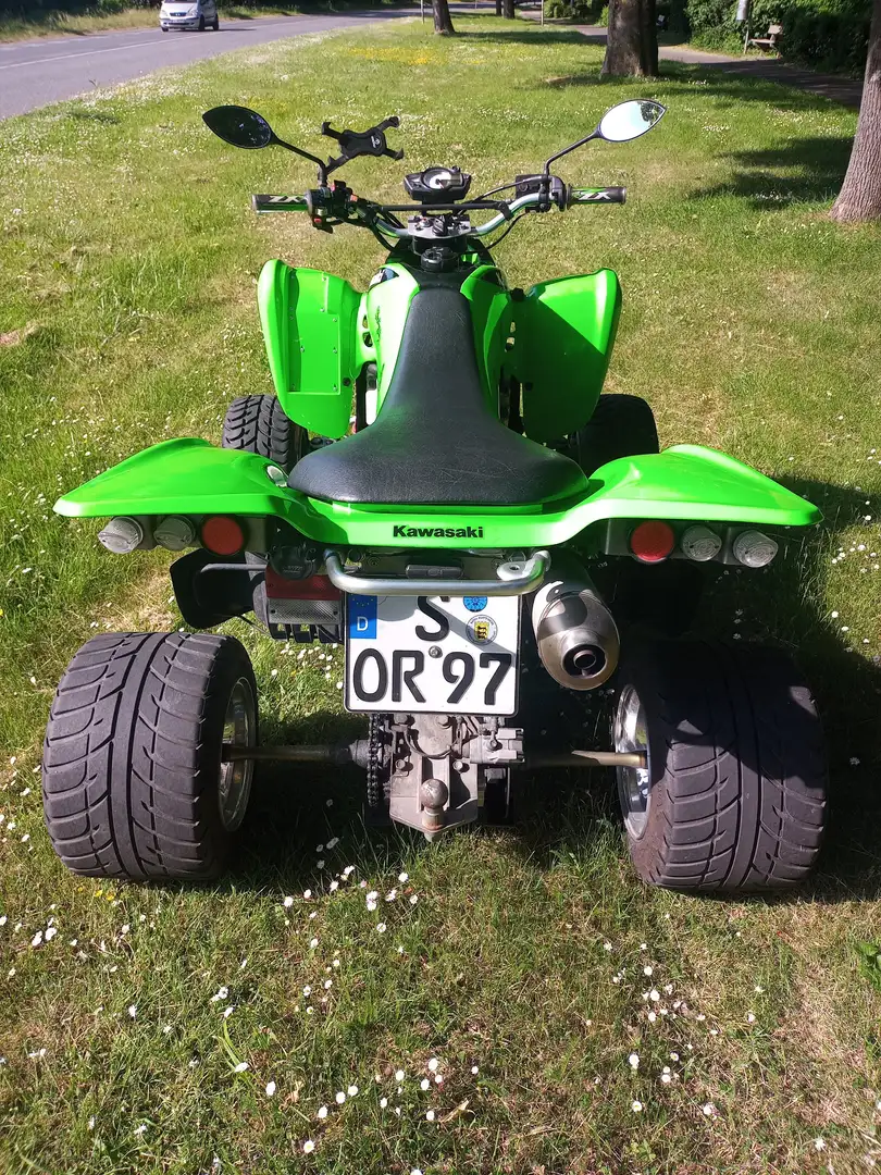 Kawasaki KFX 400 SUPERMOTO LOF-ZULASSUNG TOP ZUSTAND Grün - 2