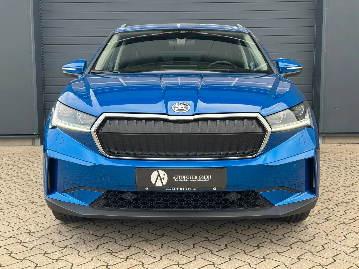 Skoda Enyaq 80X *SUITE*LED*AHK*LEDER*ACC*19 ZOLL*R-CAM Blau - 2