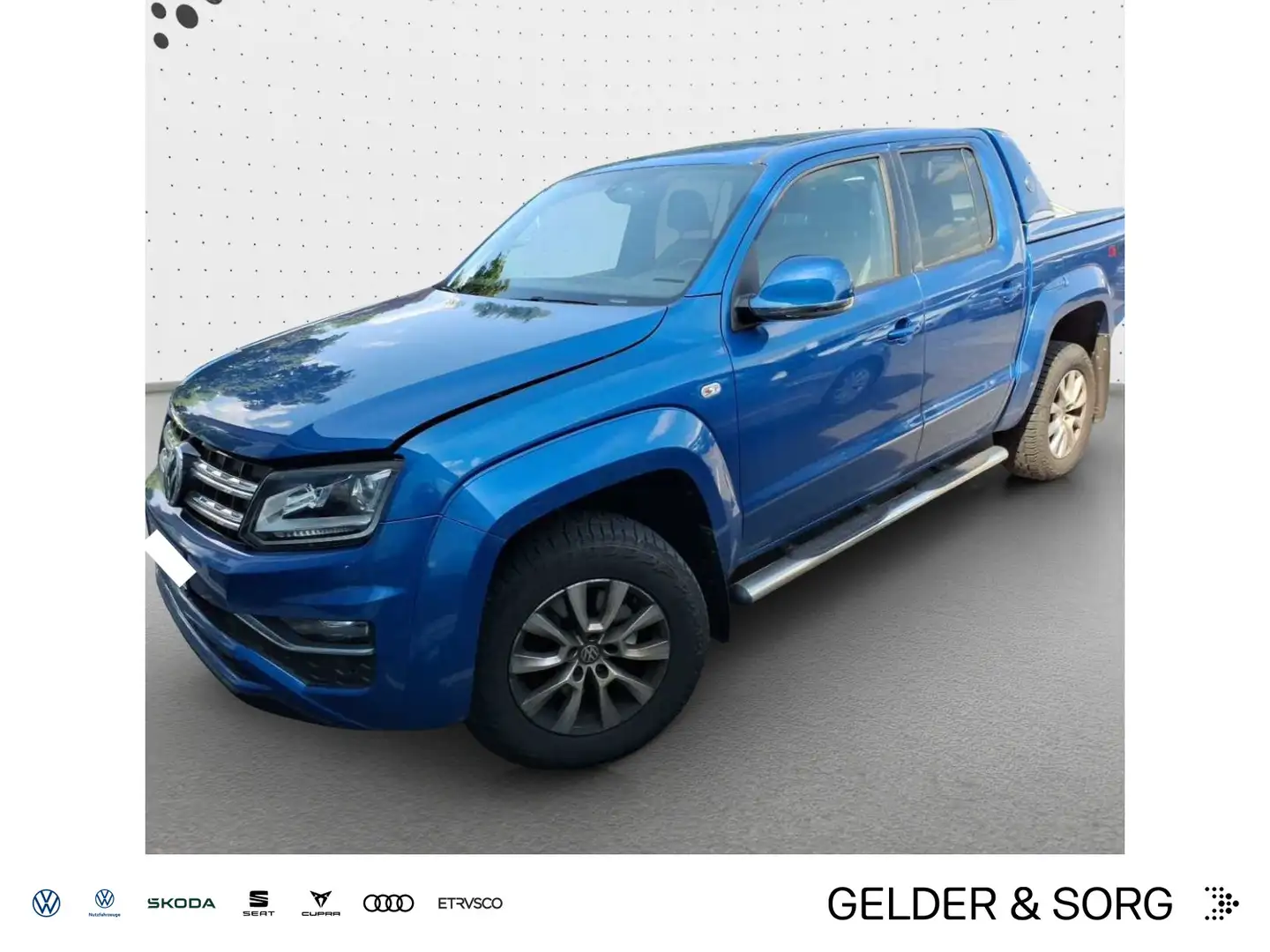 Volkswagen Amarok DC V6 TDI Aventura Sthzg*AHK*Xen*RFK*Navi Mavi - 1