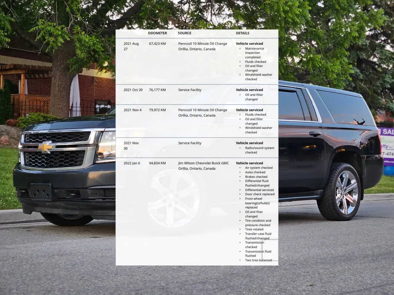 Chevrolet Suburban снимка Chevrolet Suburban