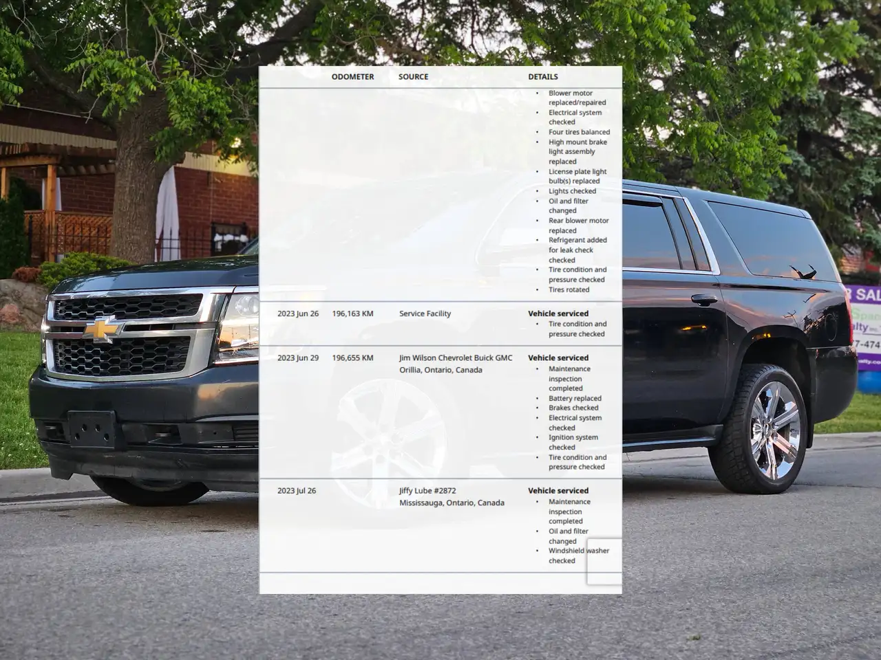 Chevrolet Suburban снимка Chevrolet Suburban