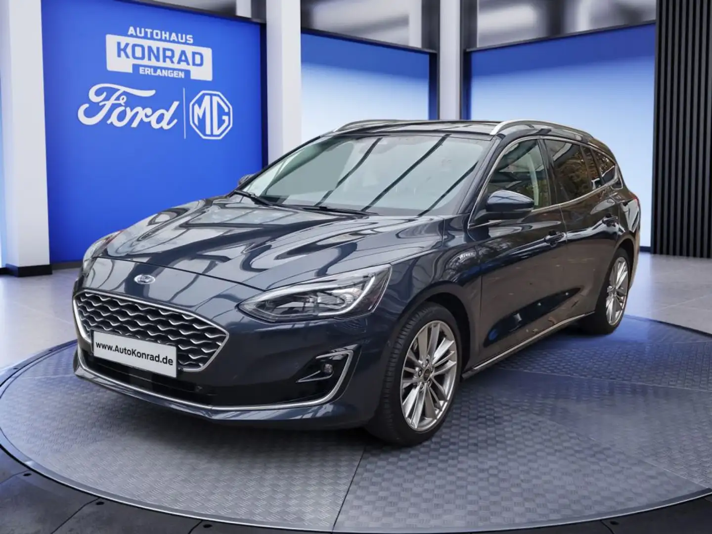Ford Focus Focus Turnier 1.5 Aut. VIGNALE *LED*NAVI*Pano* Blau - 1