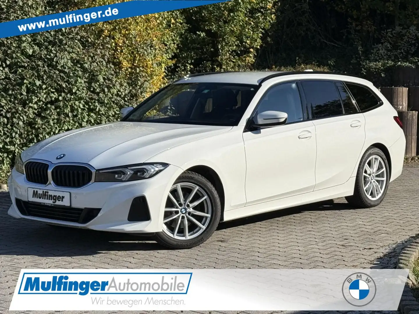 BMW 320 dA Tour.LED Widescreen Sports.AHK Finan.282,- Weiß - 1