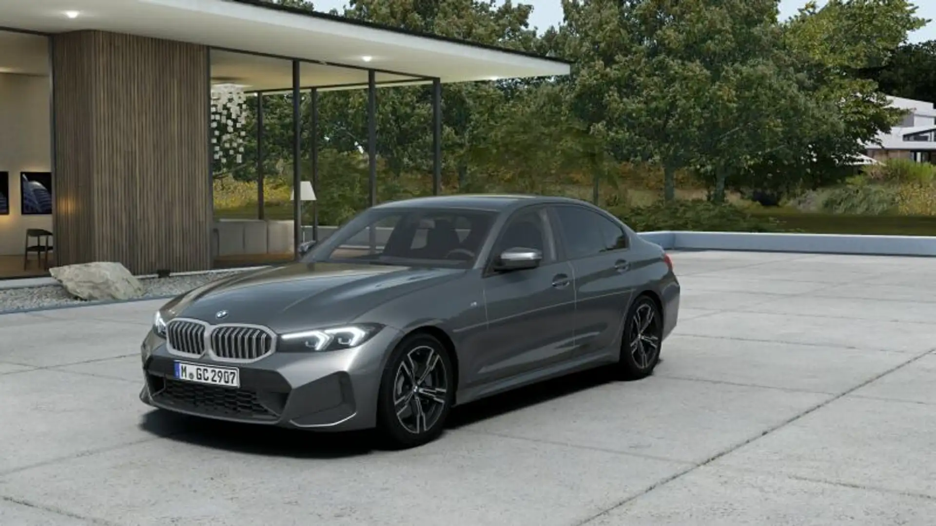 BMW 320 i Limousine M Sportpaket Grau - 1