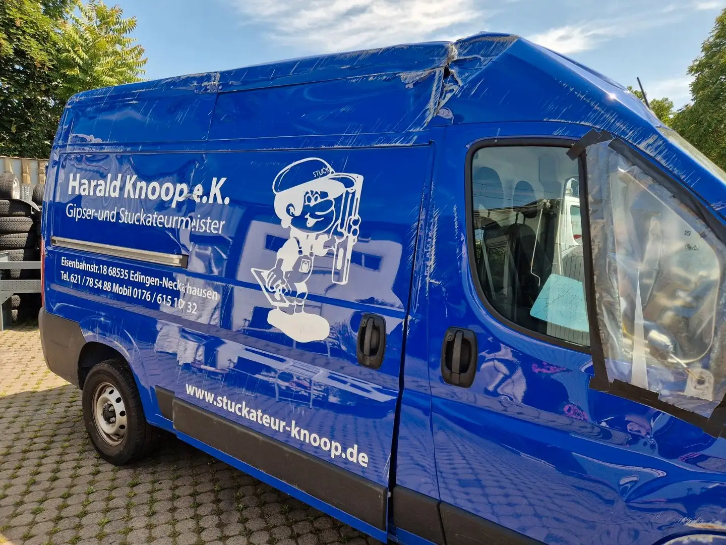 Peugeot Boxer Kasten Hochraum 335 L2H2 BlueHDi 140 Blau - 2