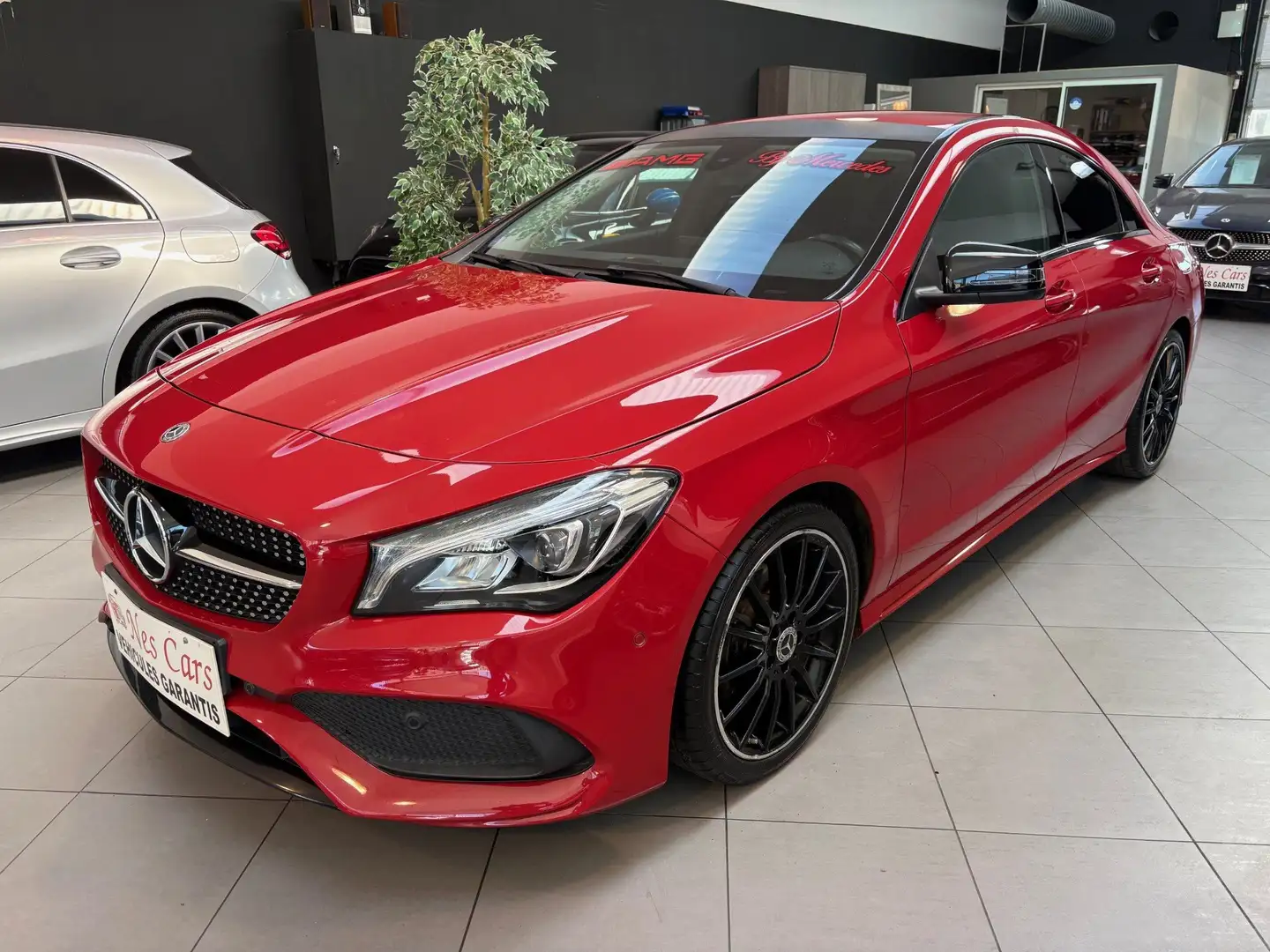Mercedes-Benz CLA 180 PACK AMG, GPS, PACK NIGHT, GARANTI 1AN Rouge - 2
