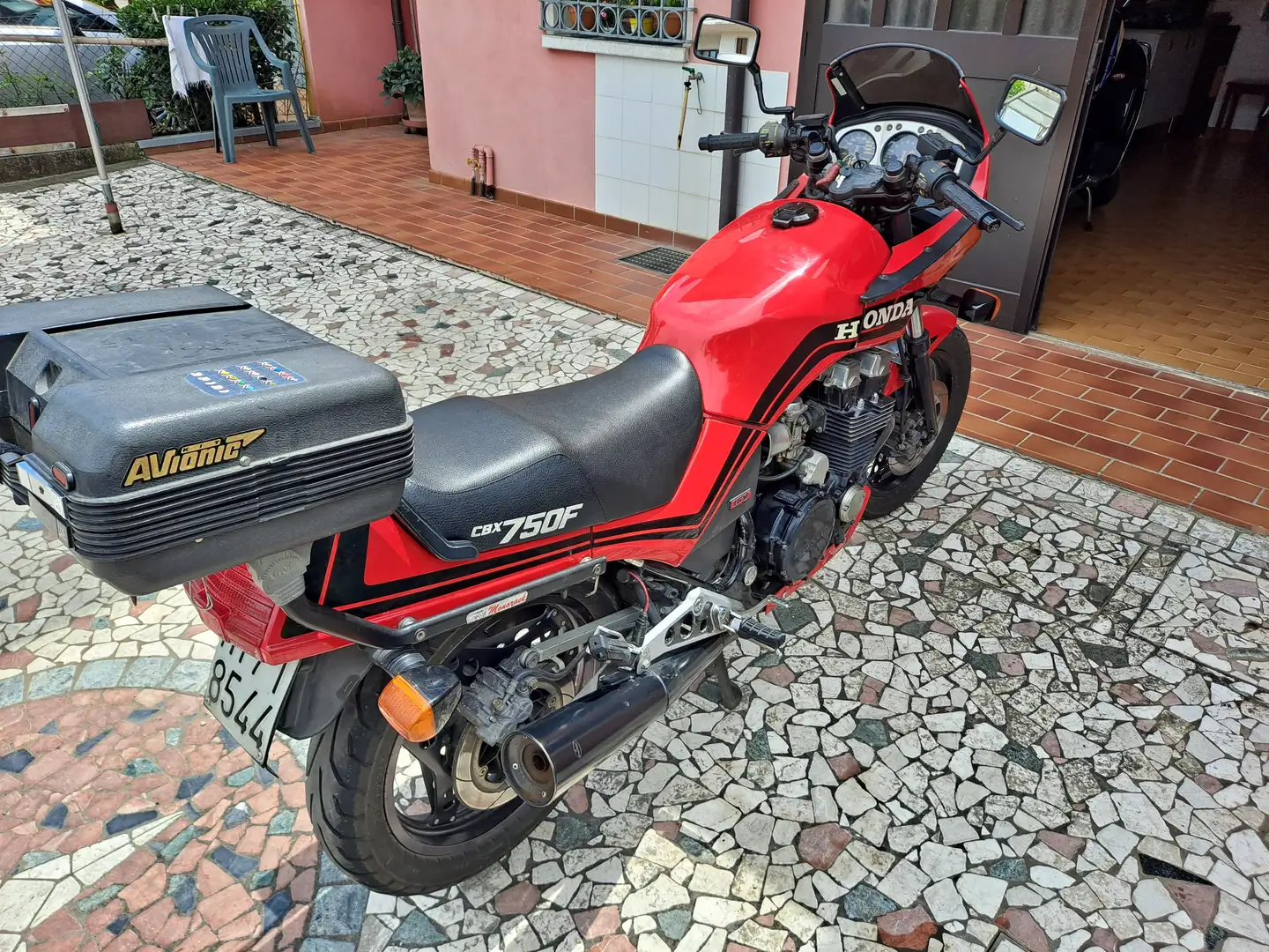 Honda CB 750 CB750F Roşu - 1