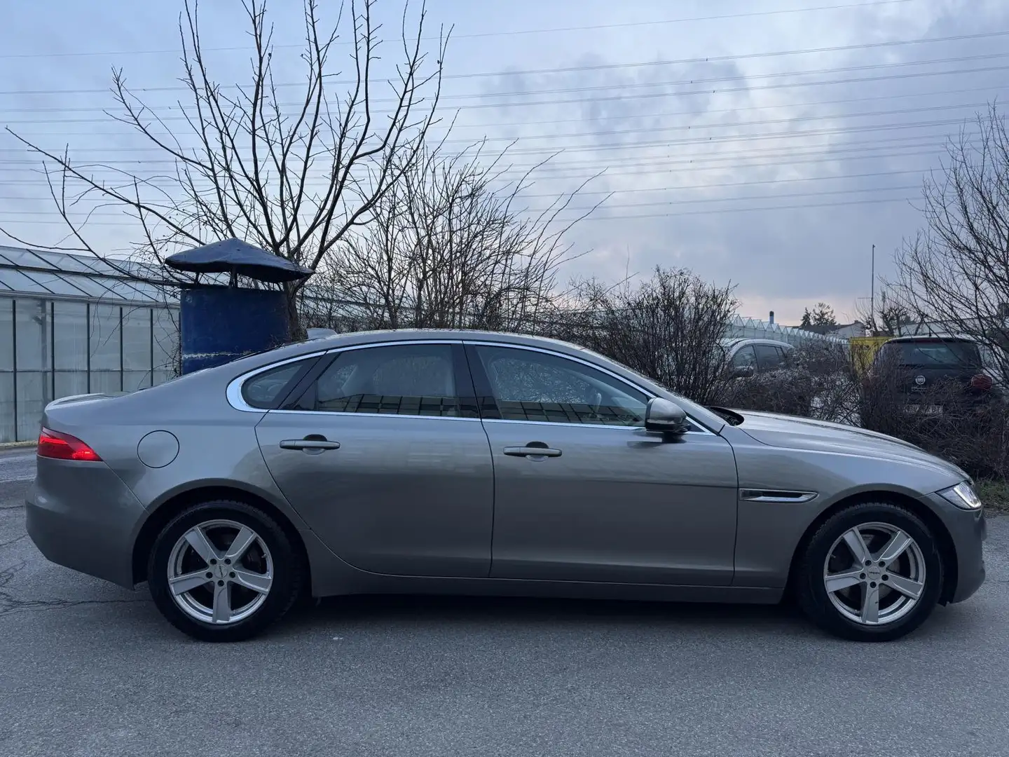 Jaguar XF Performance Leder Kamera Navi SR&WR Service Neu Silber - 2