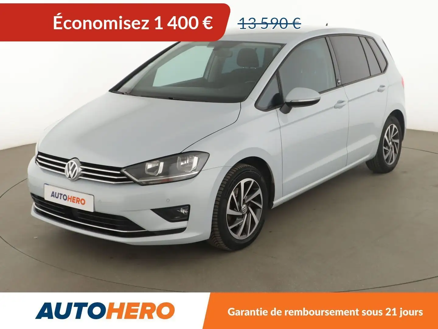 Volkswagen Golf Sportsvan 1.4 TSI BlueMotion Tech Sound DSG7 Blanc - 1