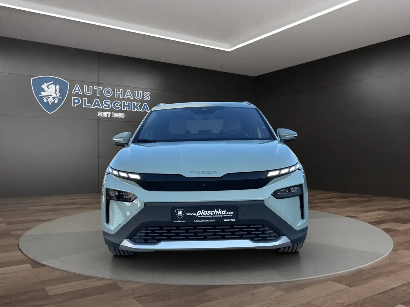 Skoda Elroq 85 Alpha AHK+HUD+KAMERA+NAVI Klima Navi Grün - 2