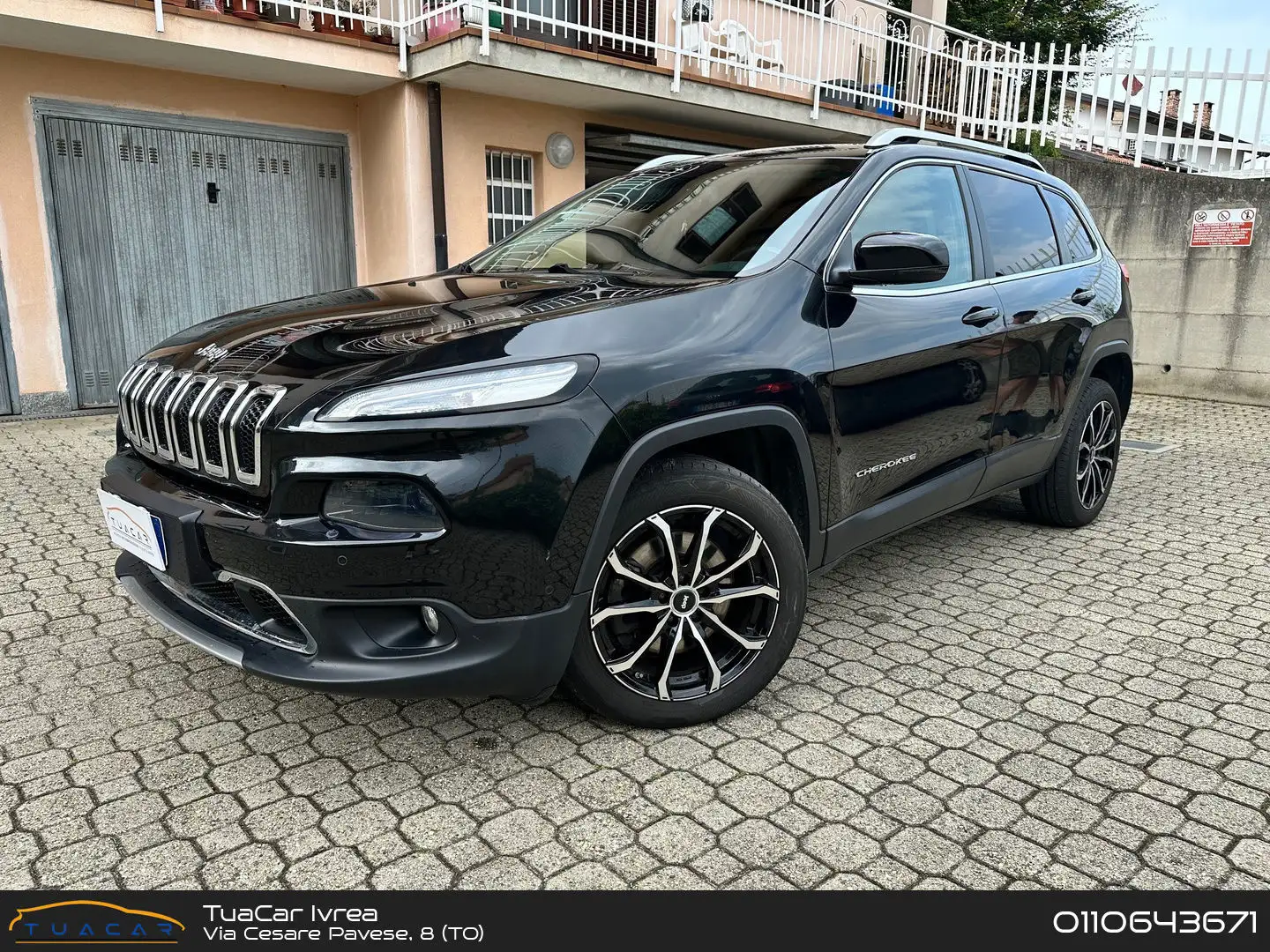 Jeep Cherokee Limited 2.0 MultiJet Чорний - 1