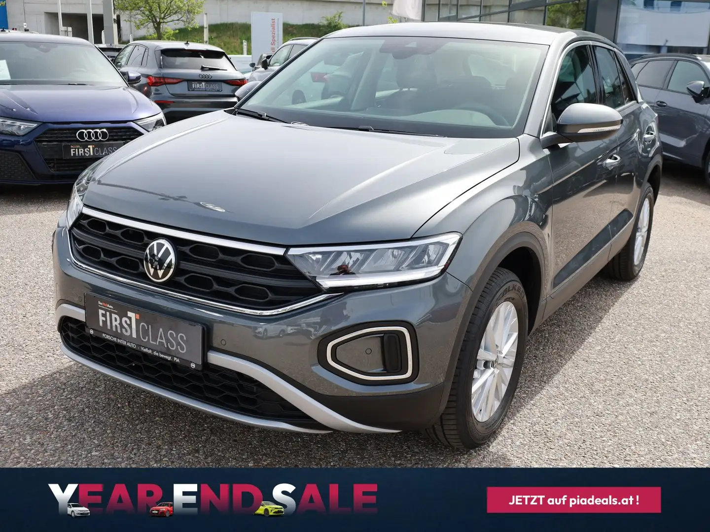 Volkswagen T-Roc 4Me TSI Gris - 1