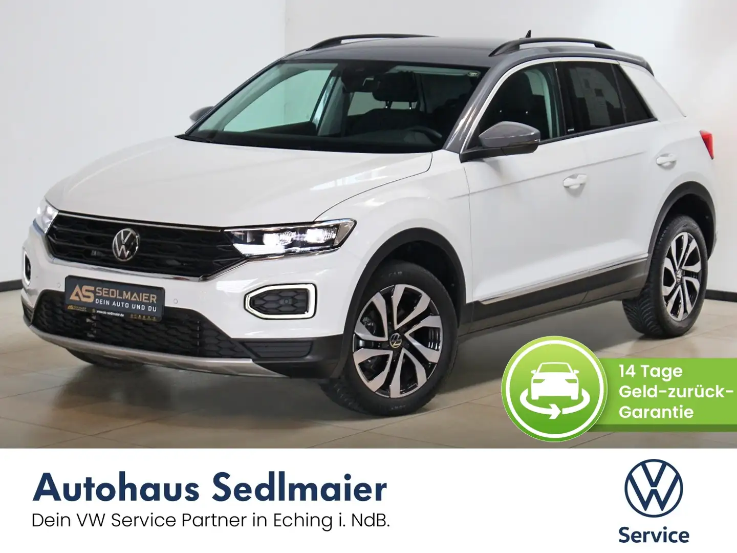 Volkswagen T-Roc 1.5 TSI Active RFK|ACC|SHZ|NAV|GARANTIE Blanc - 1