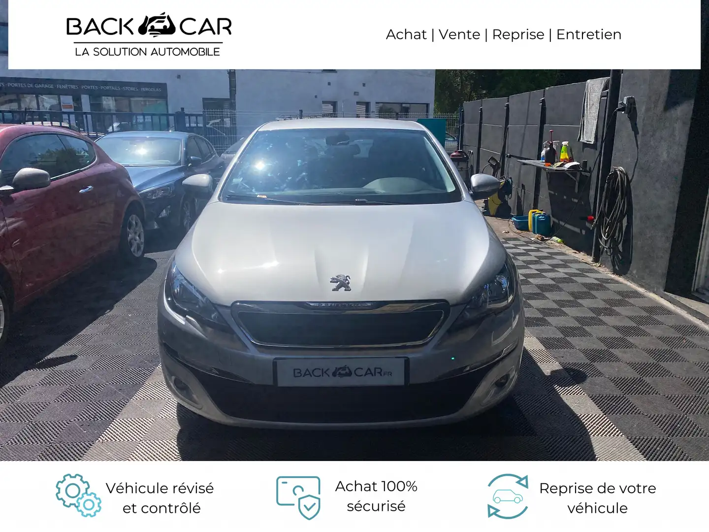 Peugeot 308 1.6 THP 125 ch BVM6 Active Gris - 2