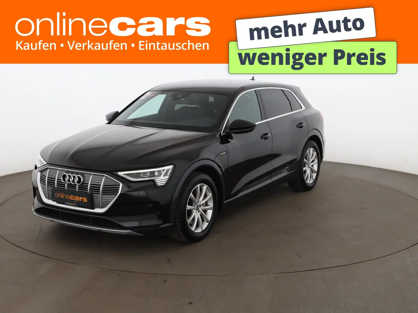 Audi e-tron 55 quattro advanced 95kWh Aut MATRIX LEDER Schwarz - 1
