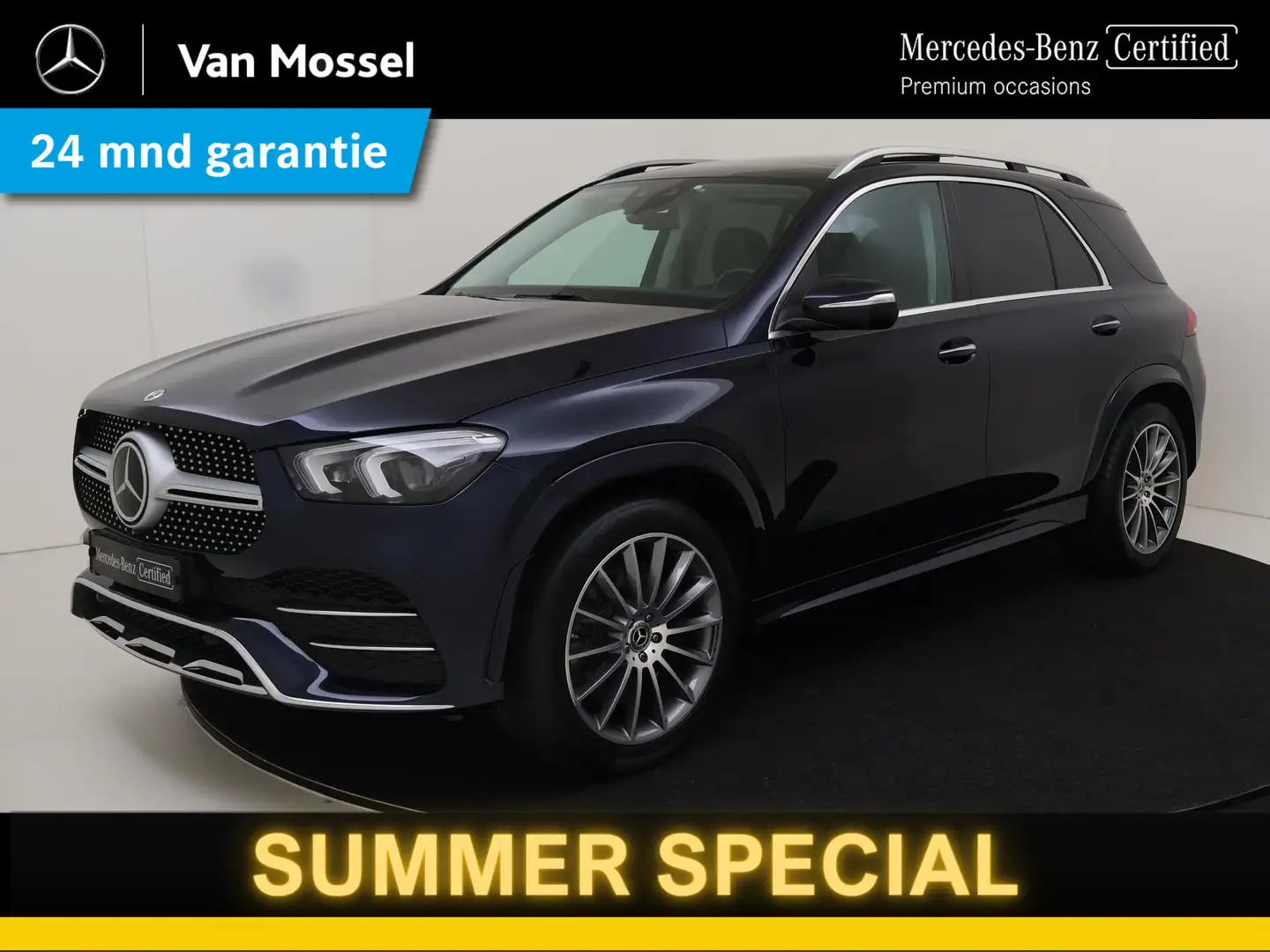 Mercedes-Benz GLE 450 4MATIC Premium Plus / Stoelverwarming / Stoelventi Bleu - 1