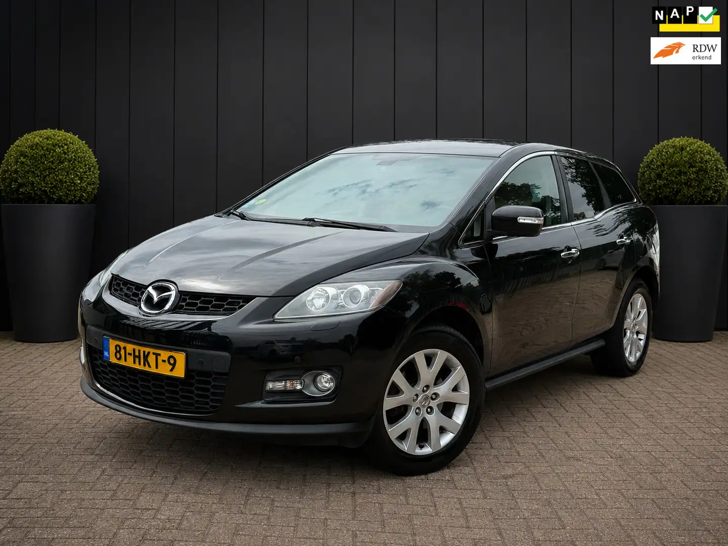 Mazda CX-7 2.3 GT-L LEDER STOELVERW. APK SCHERM NAP Schwarz - 1