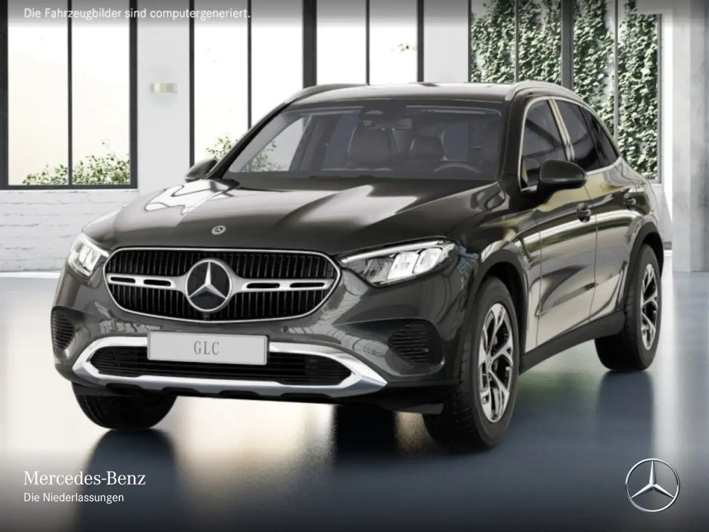 Mercedes-Benz GLC 300 e 4M AVANTG+AHK+LED+KAMERA+TOTW+KEYLESS+9G Grau - 2