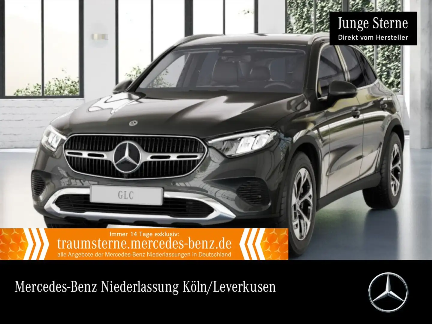 Mercedes-Benz GLC 300 e 4M AVANTG+AHK+LED+KAMERA+TOTW+KEYLESS+9G Grau - 1