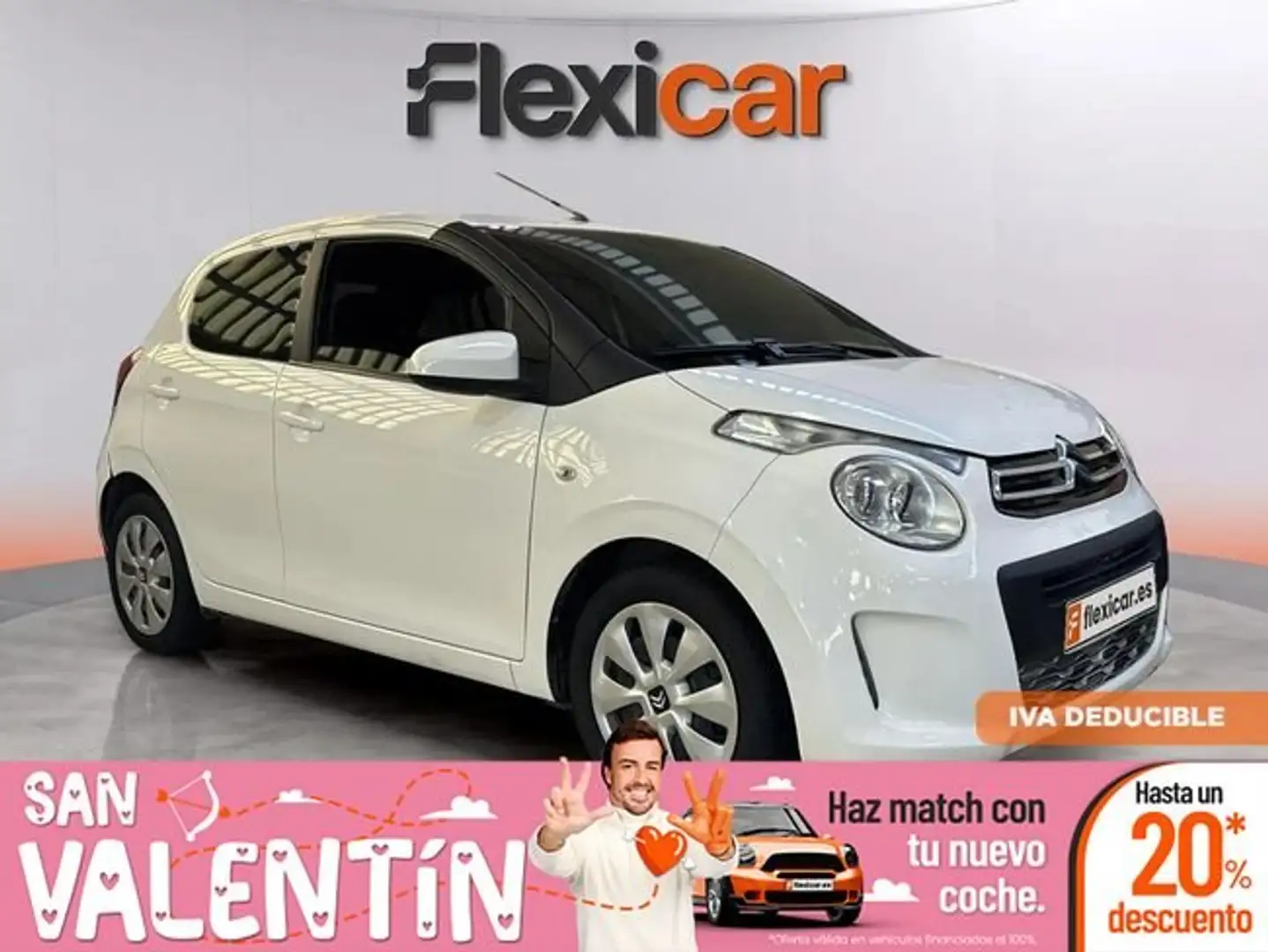 Citroen C1 VTi 53kW (72CV) S&S City Edition Blanc - 1