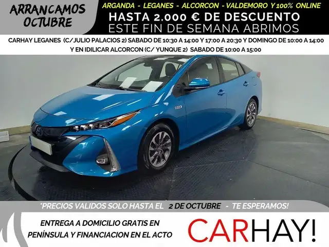 Toyota Prius PHV 1.8I VVT-I PHEVSOLAR 5PL. CVT
