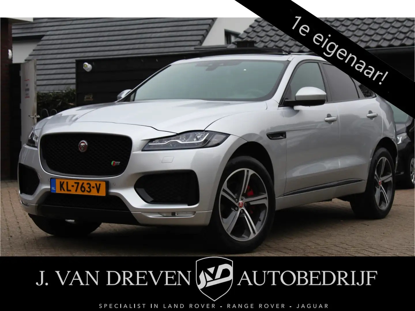 Jaguar F-Pace 3.0 S Sport First Edition AWD - 1e eig / pano / cr Grigio - 1