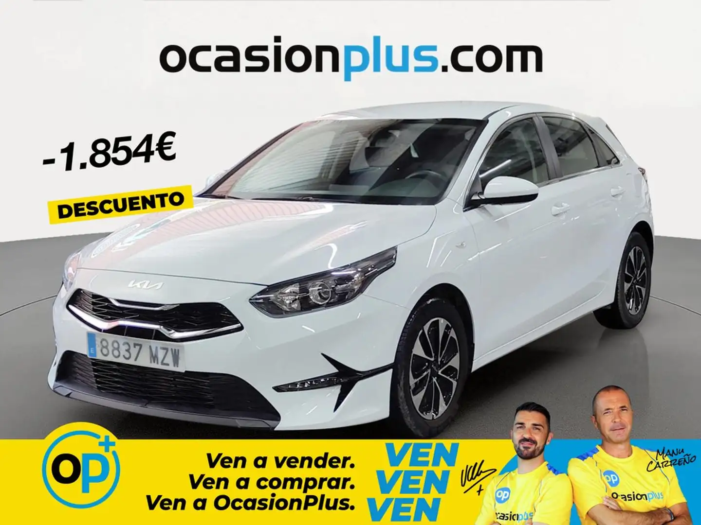 Kia Ceed / cee'd 1.0 T-GDI Drive 100 Blanco - 1