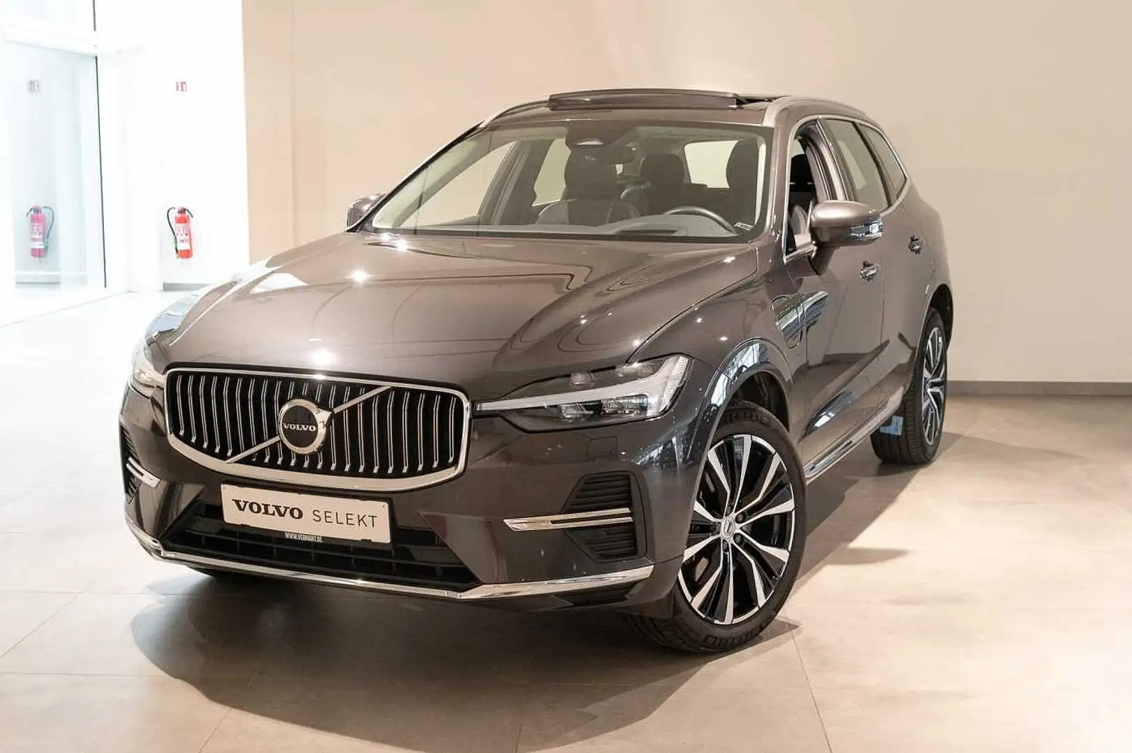 Volvo XC60 T6 Recharge Bright Ultimate + LUCHTVERING Gris - 1