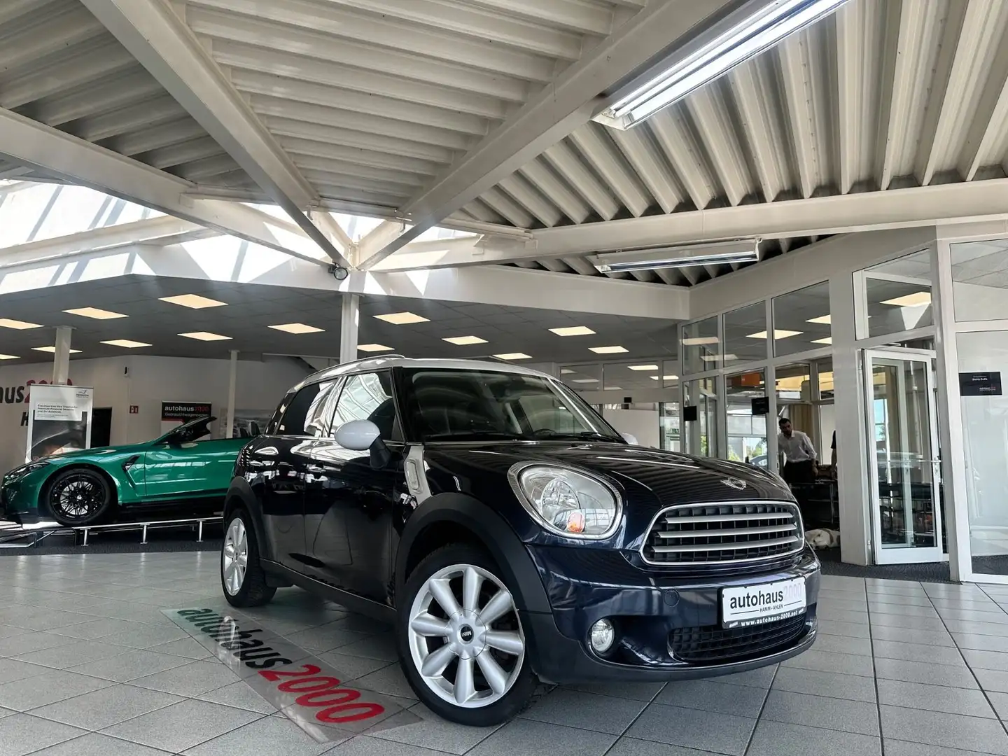 MINI Cooper Countryman BT/KLIMA/SHZ/TEMPOMAT Bleu - 1