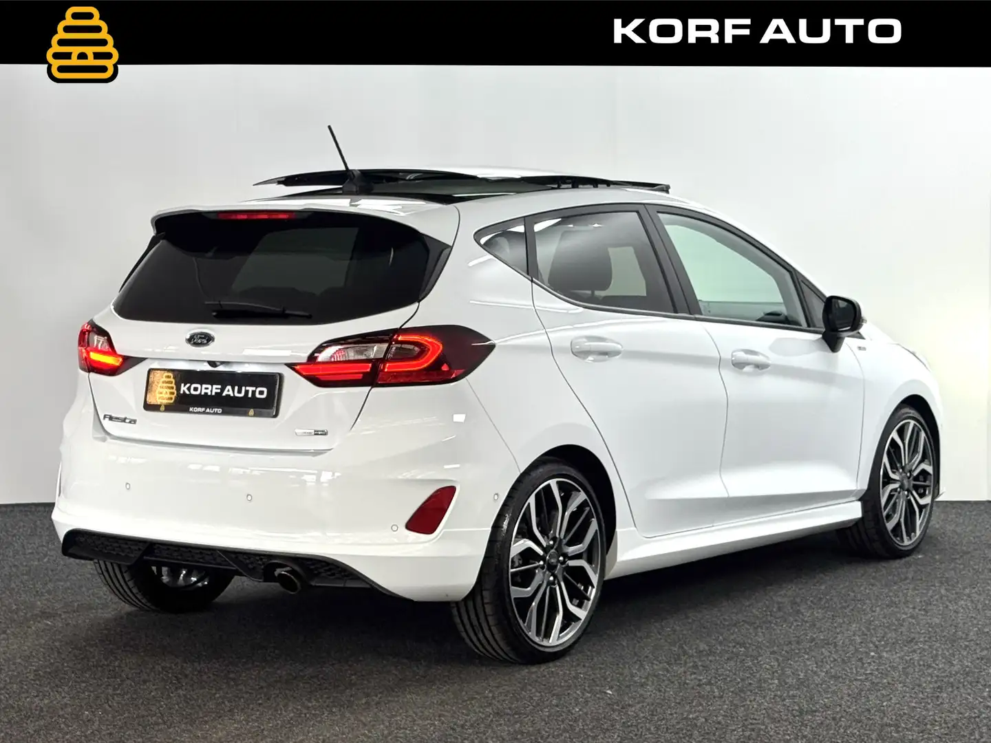 Ford Fiesta 1.0 E.B. ST-Line Vignale 155PK / Pano / B&O / Came Blanc - 2