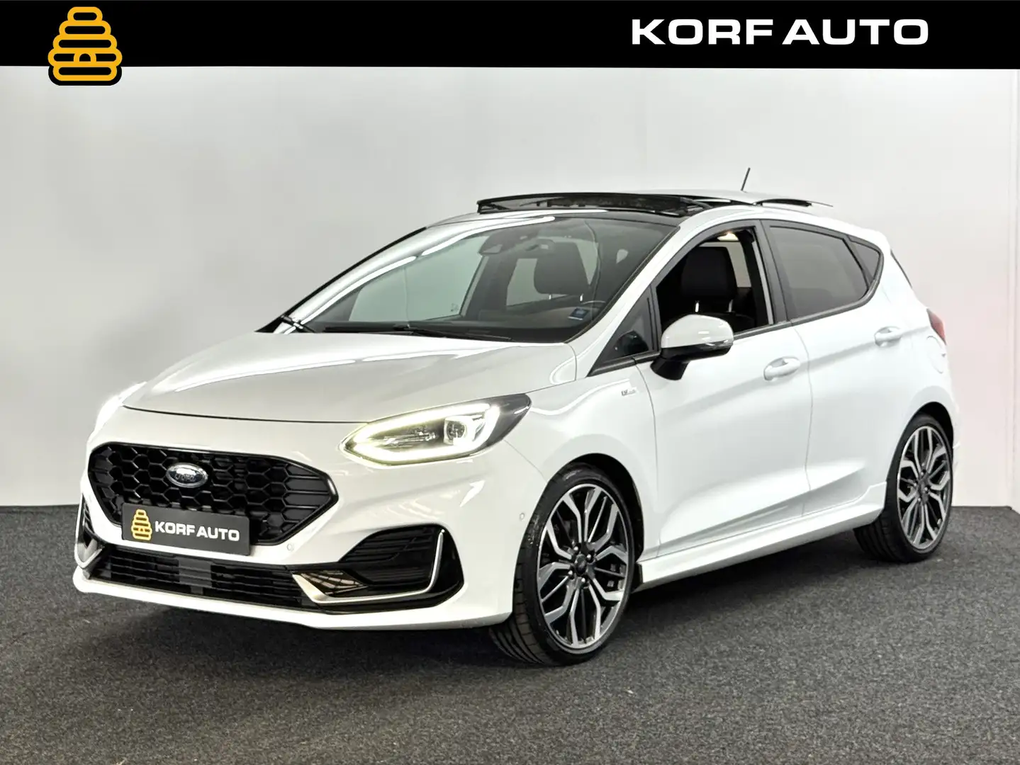 Ford Fiesta 1.0 E.B. ST-Line Vignale 155PK / Pano / B&O / Came Blanc - 1