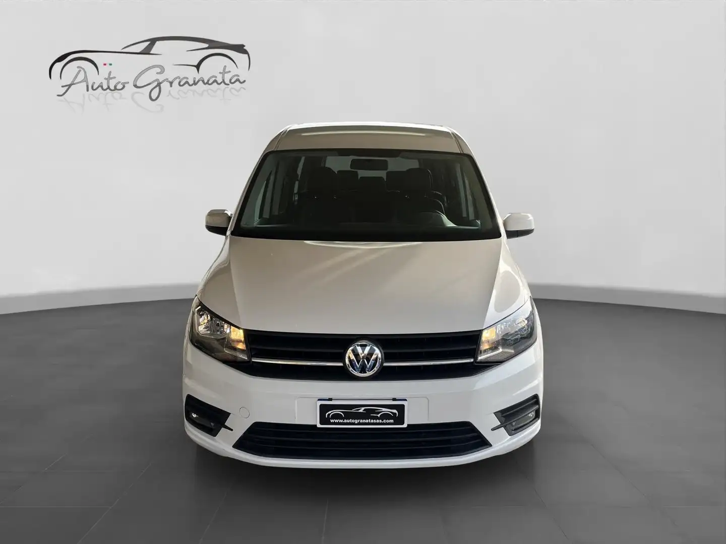 Volkswagen Caddy MAXI 2.0 TDi 102cv AUT. DSG Highline 7 POSTI Blanco - 2