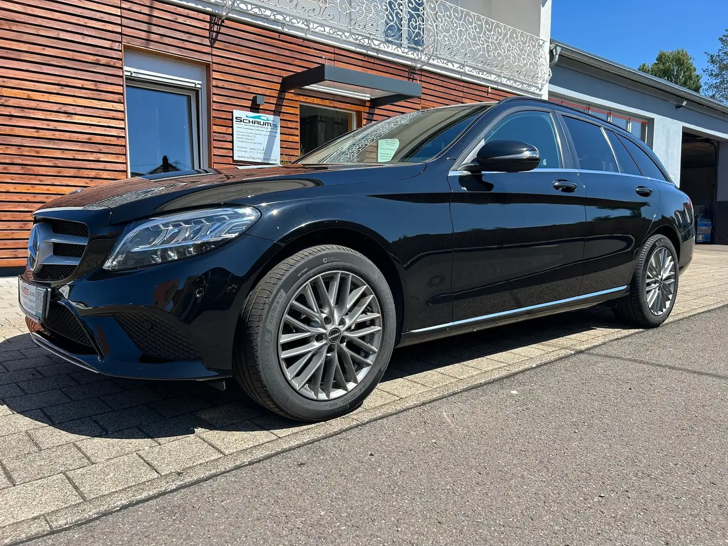 Mercedes-Benz C 220 C -Klasse T-Modell C 220 d 4Matic T *LED*9GangAuto Negro - 1