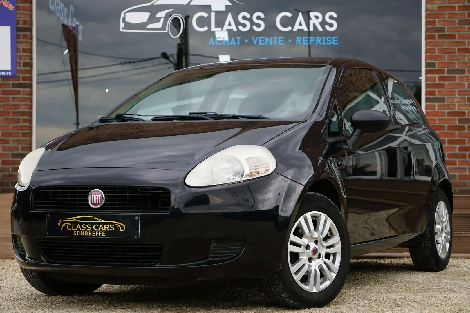 Fiat Punto 1.2i GARANTIE 12 MOIS-CONTROLE TECHNIQUE-2030 LEZ Noir - 1