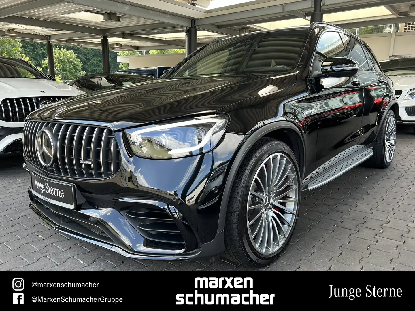 Mercedes-Benz GLC 63 AMG AMG GLC 63 S 4M+ Dist+Carbon+Multibeam+Burmester Schwarz - 1