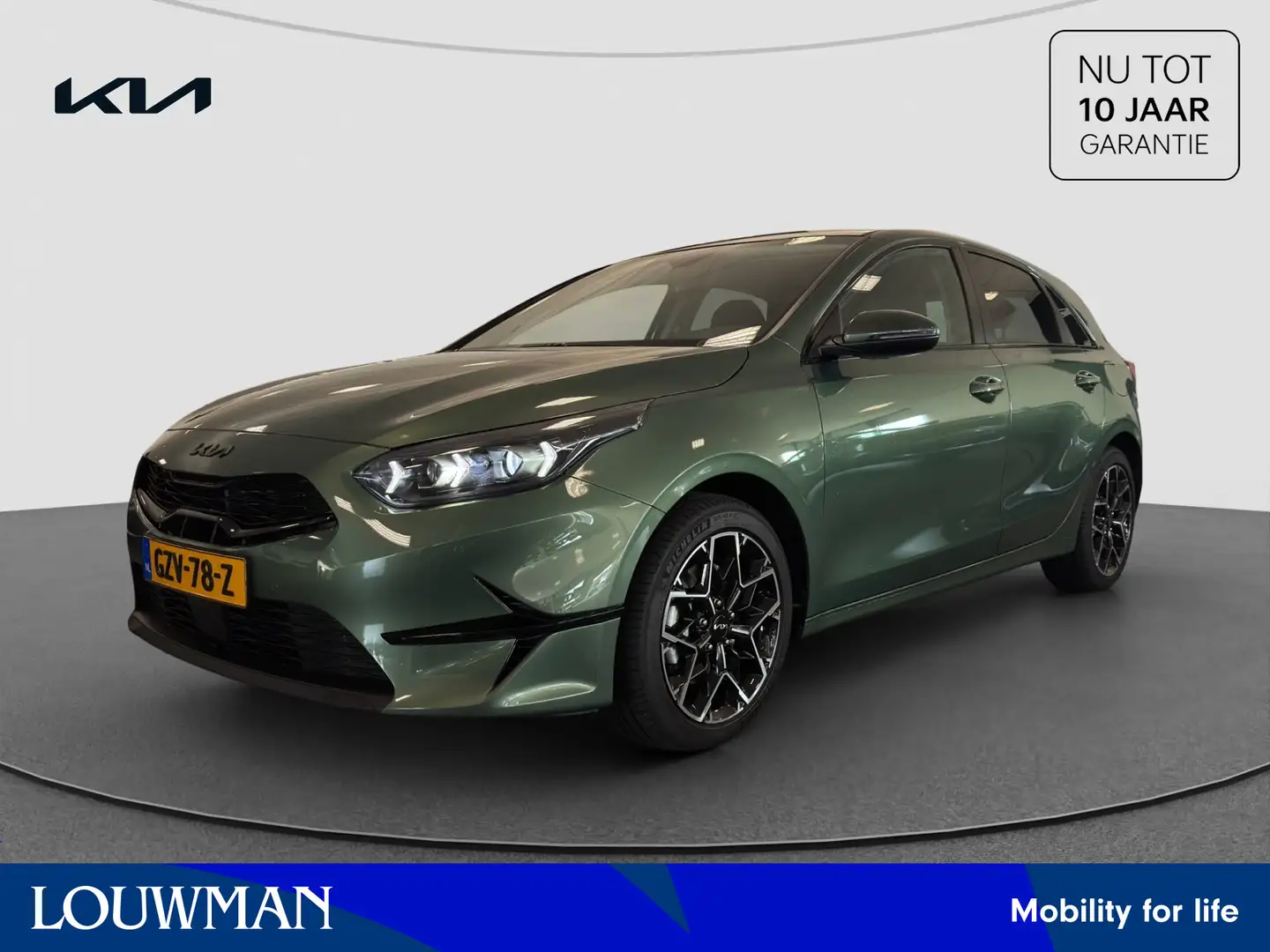 Kia Ceed / cee'd 1.0 T-GDi DynamicPlusLine | Stuur- en stoelverwarm Groen - 1