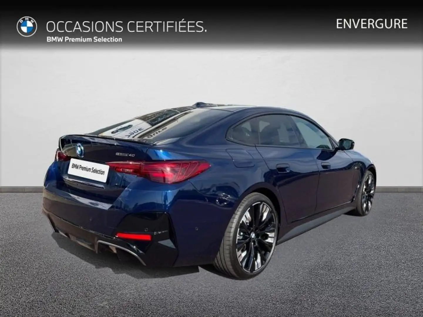BMW i4 eDrive40 340ch M Sport Bleu - 2