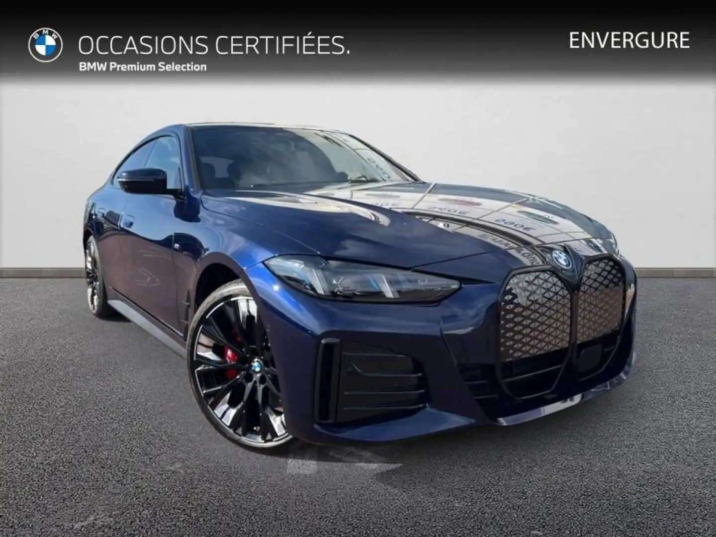 BMW i4 eDrive40 340ch M Sport Bleu - 1