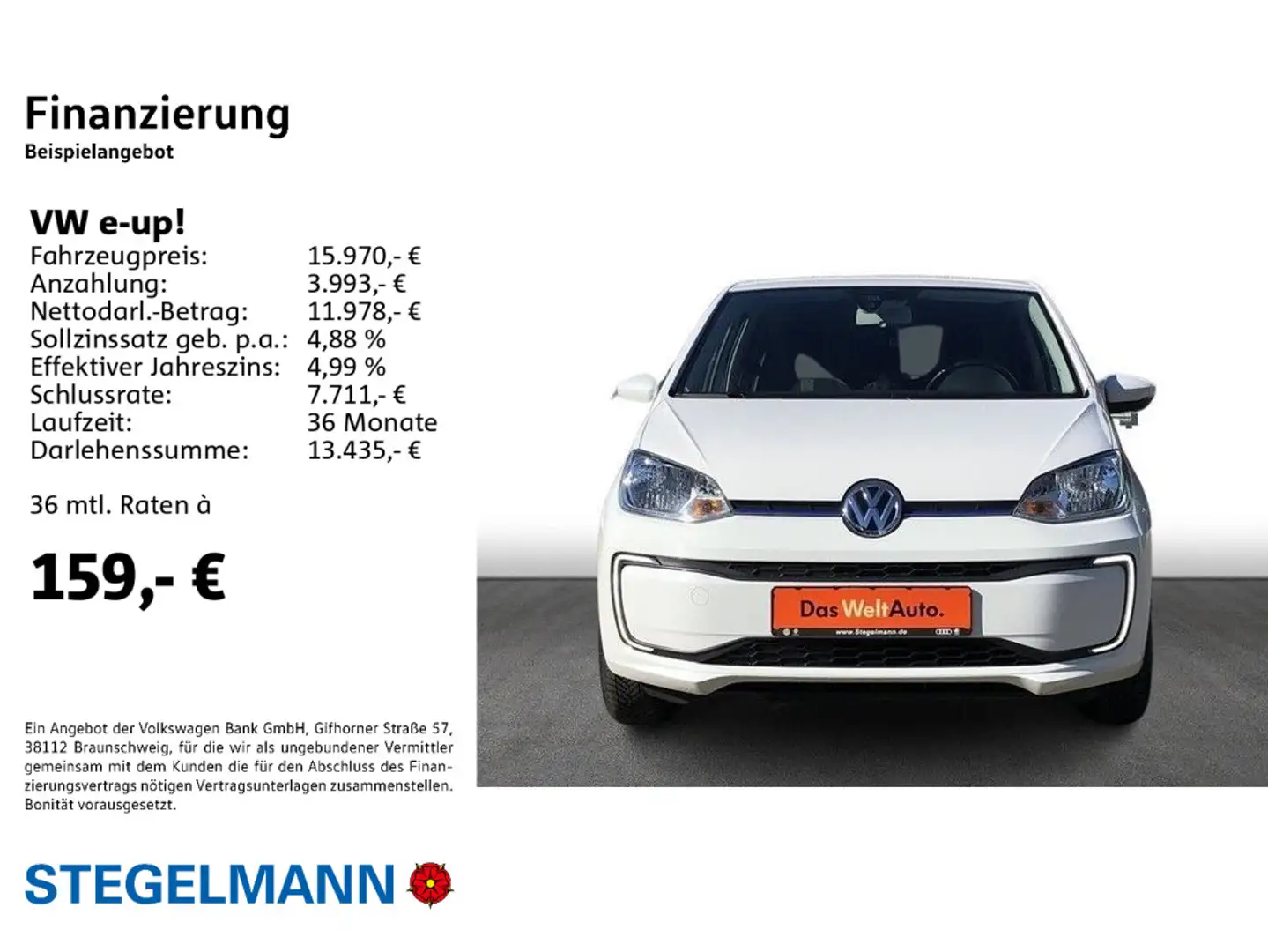 Volkswagen e-up! *CCS*Klima* Bluetooth*PDC*Sitzheizung* Weiß - 2