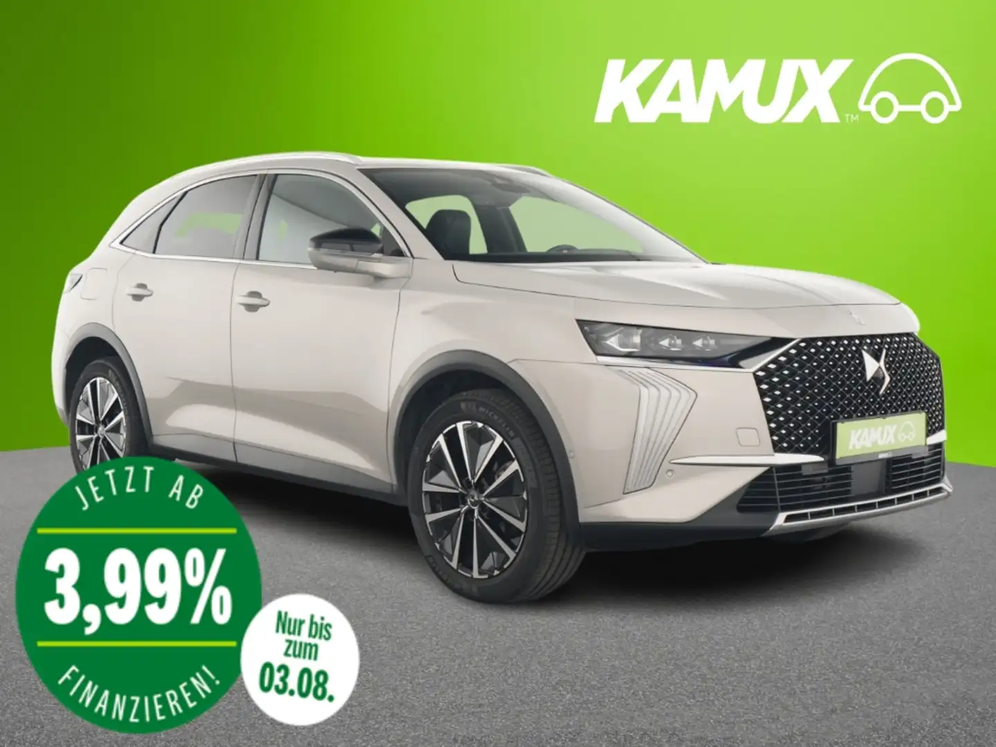 DS Automobiles DS 7 1.5BHDi Aut.Rivoli+LED+NAVI+VIRTUAL+KAMERA Argent - 1